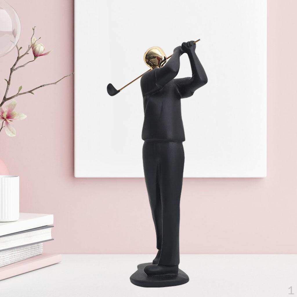 Abstract Resin Sports Sculpture - Modern Decoration for Office And House
