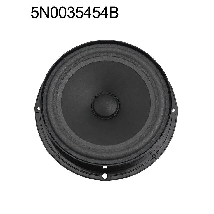 Schwarzer Tieftöner Vorne Hinten 5N0035454B 5N003545 Für Tiguan 2009- Automobilzubehör ABS Lautsprecher Ersatz