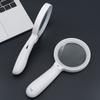 10X Magnifying Glass Lens Handheld Eye Loupe Magnifier with Light for Senior Newspaper Reading Jewelry Stamps Inspection