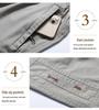 Men's Summer Casual Cotton Straight-Leg Shorts for Middle-Aged & Young, Loose-Fit Sports Outdoor Fashion.