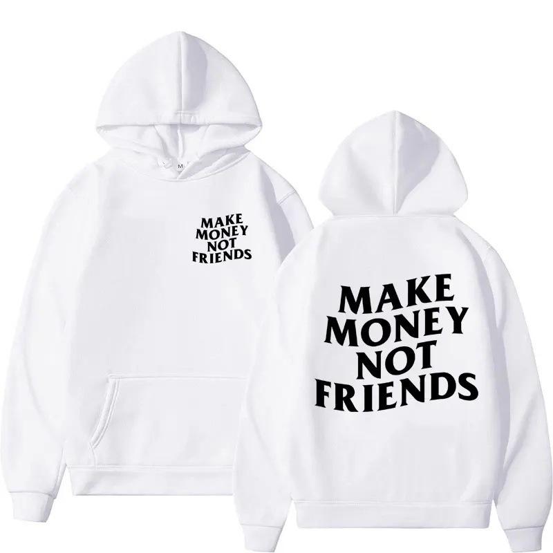 Letter Print Hoodie Long Sleeve Sweater Street Autumn And Winter