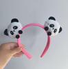 Adorable 2026 Panda Hair Accessory: Cute Round Headband & Funny Clip for Girly Wash Face Routine