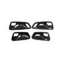 For BMW 2 Series Touring 15-2019 ABS Carbon Fiber Interior Door Bowl Cover Trim