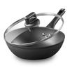 COOKER KING Classic Cast Iron Wok
