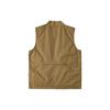 Vans X Spitfire Solid Color Casual Zip Vest Unisex Vests Olive-Brown VN000GDYCUQ