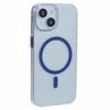 For iPhone 13 Magnetic Phone Case Thickened Hard PC Cover with Metal Buttons