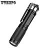 XPE LED Mini Flashlight Telescopic Zoom LED Strong Light Flashlight Portable Penholder Flashlight