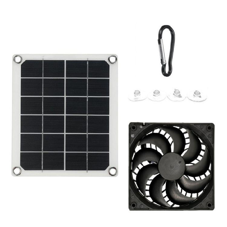 Quiet Operation 7W Solar Ventilation Fan For PC Energy Saving Cooling Solution
