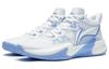 Li Ning Light Speed 1.0 Textile, TPU Low top Basketball Shoes Men's White Blue ABAS041-4