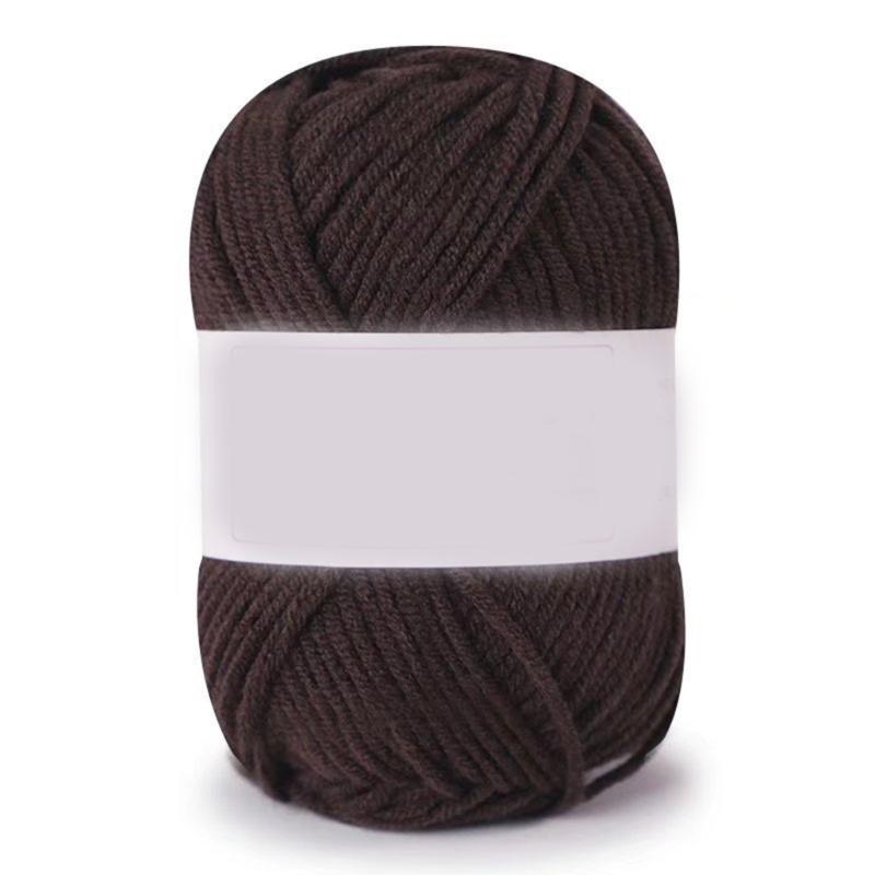 Farbige Garne Einfarbige Garne für Strickbegeisterte Do-It-Yourself-Garn Strickwaren für Babykleidung und Heimdekorationen