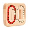 Rotating Magic Bean Fingertip Toy Wood Puzzles Brain Teaser Fidget Anxiety Stress Relief Toys Fun Gifts For Adults And Kids