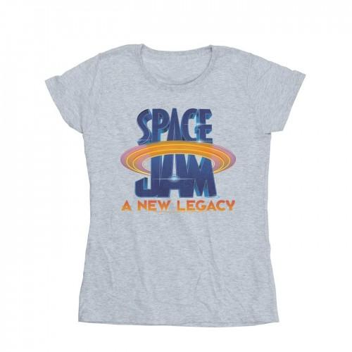 Space Jam: A New Legacy Womens/Ladies Movie Logo Cotton T-Shirt