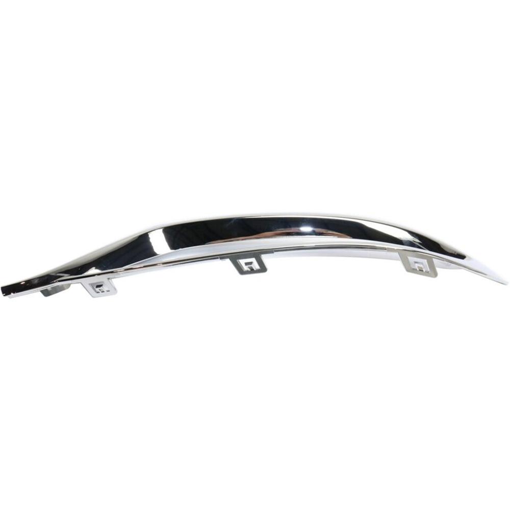 Replacement Bumper Trim Set For 2015-2022 Chrysler 300 Front Outer Center Chrome