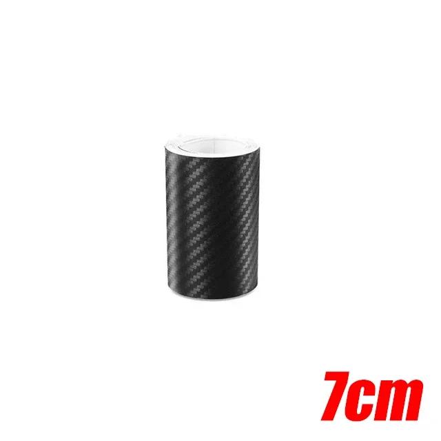 1-10M 3D Nano Carbon Fiber Car Sticker Paste Protector Strips Anti Scratch Door Sill Side Mirror Waterproof Tape Protection Film