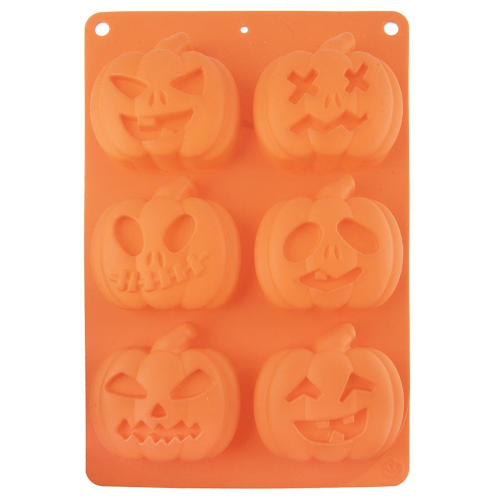 Forma Silikonowa Do Pieczenia Ciastek Muffinek Babeczek Na Halloween Dynie