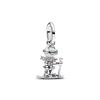 New Fashion 925 Silver Piano Badminton Headphones Guitar Pendant Charms for Bracelet Women Jewelry Gift