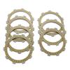 Motorcycle Friction Clutch Plates For Honda CBR600F PC35 CBR600 F4  OEM:22201-MAL-600  22201-MAS-E00  1999-2006