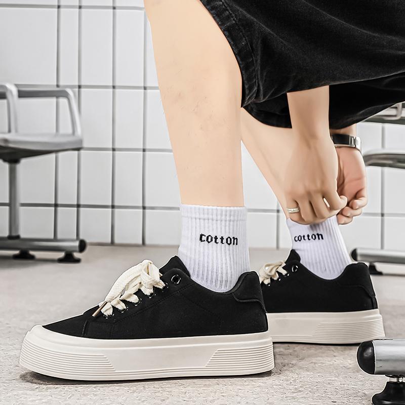 Men's casual shoes, fashiable sports shoes, classic and stylish low-top lace-up shoes, lightweight, comfortable and breathable