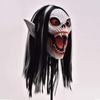 Máscara de Monstro Andante Zumbi Vampiro Assustador de Halloween Máscara de Cabeça Inteira de Látex de Terror Sinistro Máscaras de Fantasia de Halloween para Adultos