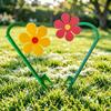 Dancing Flower Lawn Sprinkler Crazy Daisy Water Sprinkler 360-Degree Rotating Dancing Sunflower Sprinkler for Yard Garden Watering Dogs Kids