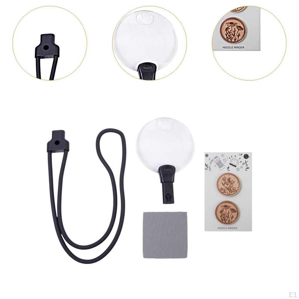 Hängende Halslupe Groß zum Lesen Praktische Handheld-Nählupe