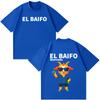 Queved0 El Baifo Album 2026 Tour Print T Shirt Unisex Unisex Fashion Tshirt Shortsleeved Cotton Casual Loose Streetwear Tshirts
