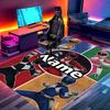 Custom Name Personalized Mighty Morphin Power Rangers Print Carpet, Versatile Home Decor Rug, for Playroom, Apartment, Balcony, Entryway, Hallway Gift
