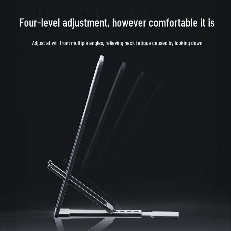 Z7 Folding Multifunctional Phone Stand: Four-Position Adjustable Portable Storage for Live Streaming