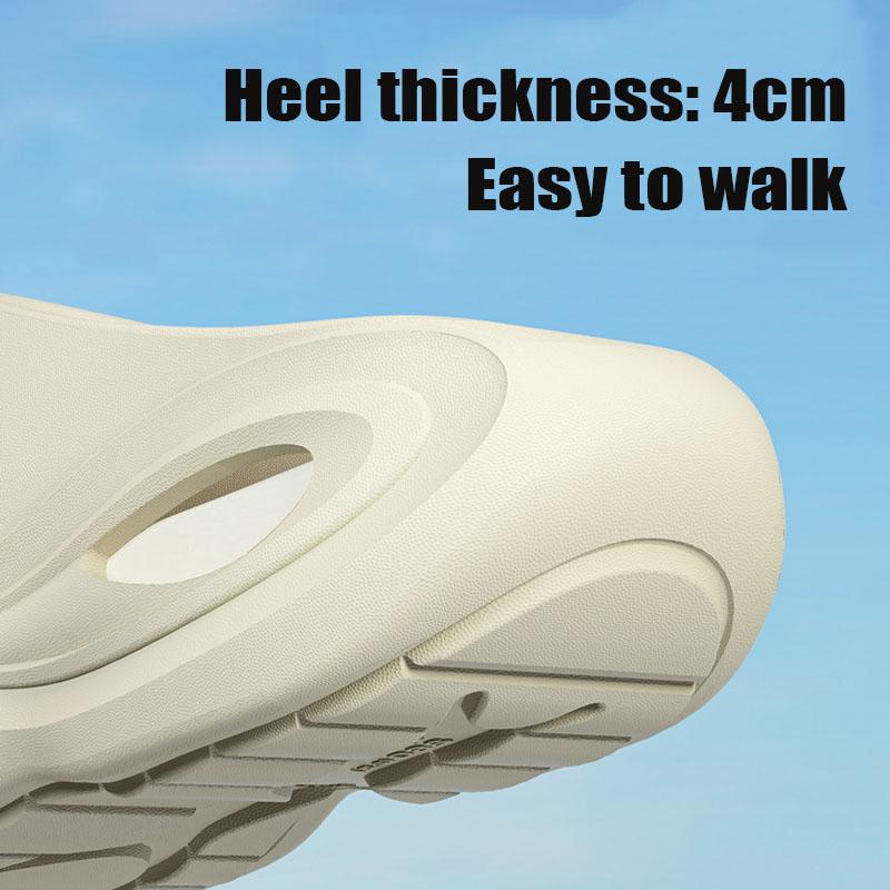 Men's Sandal Slippers Summer Sneaker Slippers Men Thick Bottom Platform Slides Soft Eva Slippers Casual Beach Shoes