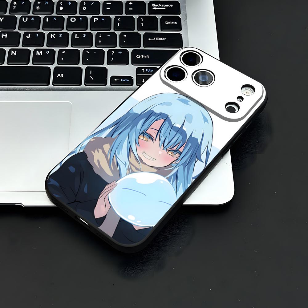 Custodia per Telefono Rimuru Tempest T-Tensei Per IPhone 17 Air 16 E Pro Max 15 14 13 Mini 12 Pro 11 Max Plus Guscio Morbido Nero