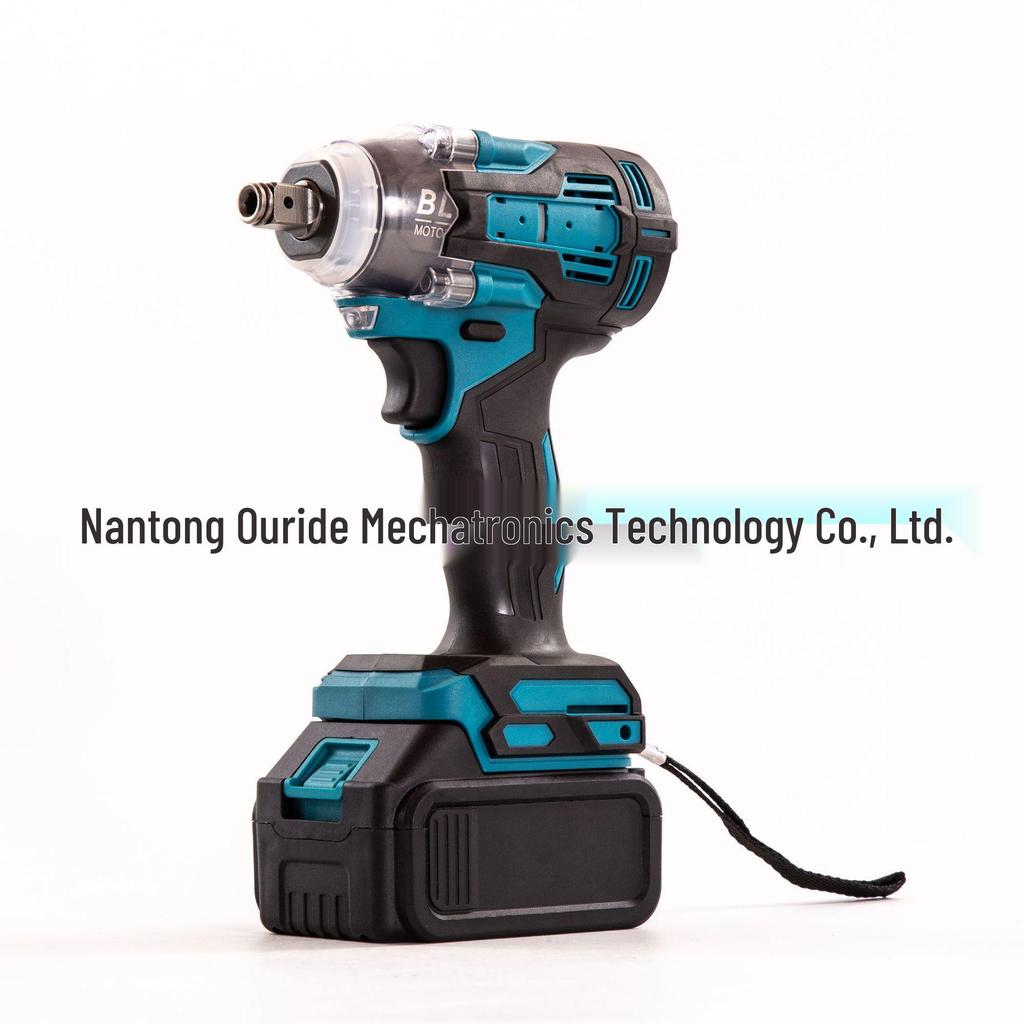 Portable High-Torque Electric Impact Wrench for Home and Auto Repair with Lithium Battery