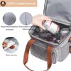Insulated Lunch Bag with Dual Compartments