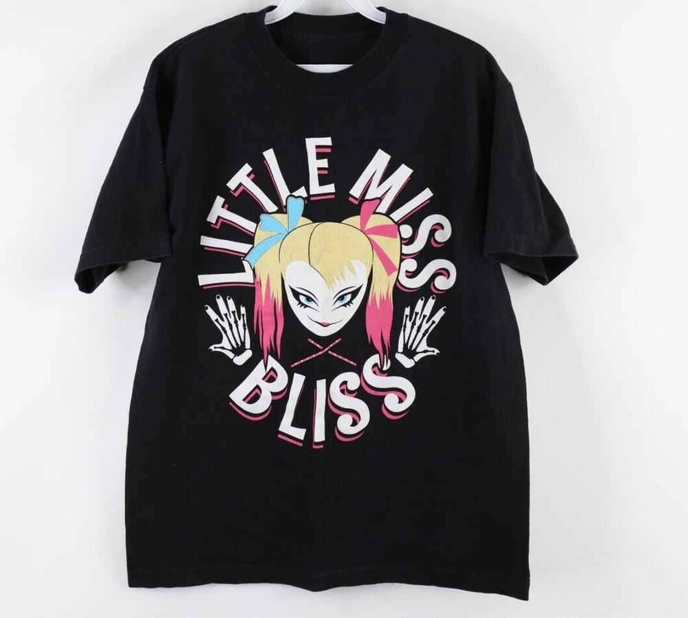 Little Miss Bliss Alexa Bliss Spell Out Shirt Black Unisex S-2345XL ND825 Unisex T-Shirt XXXXL
