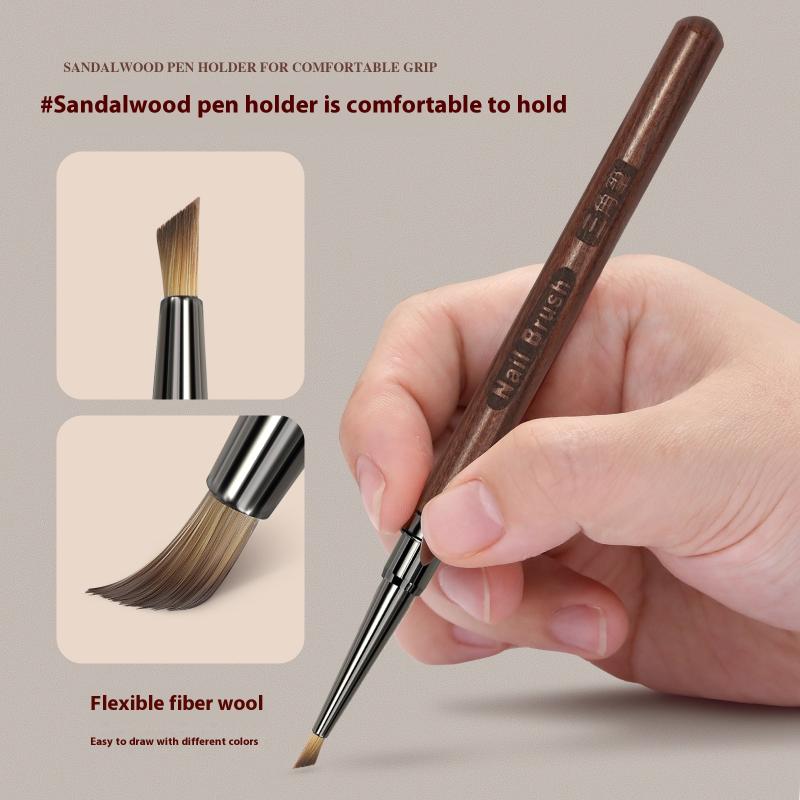 Pędzel do zdobienia paznokci Pióro do fototerapii Pędzel do detali z drewna Pędzel do malowania Wiele stylów Salon paznokci