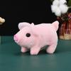 Simulation Walking Piggy Electronic Pet Plush Toy for Baby Interactive Crawling Pig Plushies Twitch Nose Tail Wagging Stuffed Doll Kids