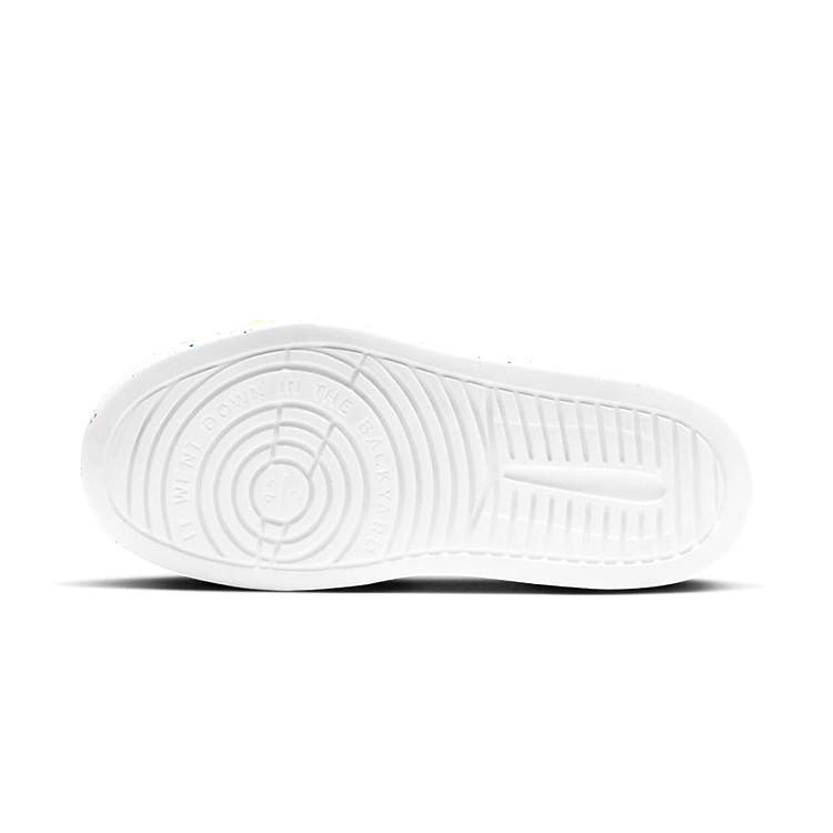 Jordan Serie ES ALT Resistentes al Deslizamiento Resistentes a la Abrasión Caña Baja Zapatillas de Skateboarding para Niños Blanco DZ5535-100
