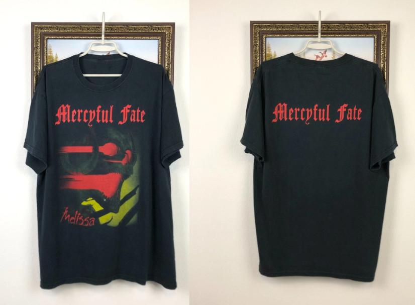 Vintage Mercyful Fate Melissa Heavy Metal Band Tee Shirt Rare Over Print S-5XL Unisex T-Shirt S