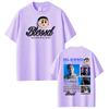 Blessd El Bendito Album Tour 2026 Graphics T Shirt Unisex Women Hot Sale Oversized Classic Tshirts Vintage Fashion Hip Hop Tshirt