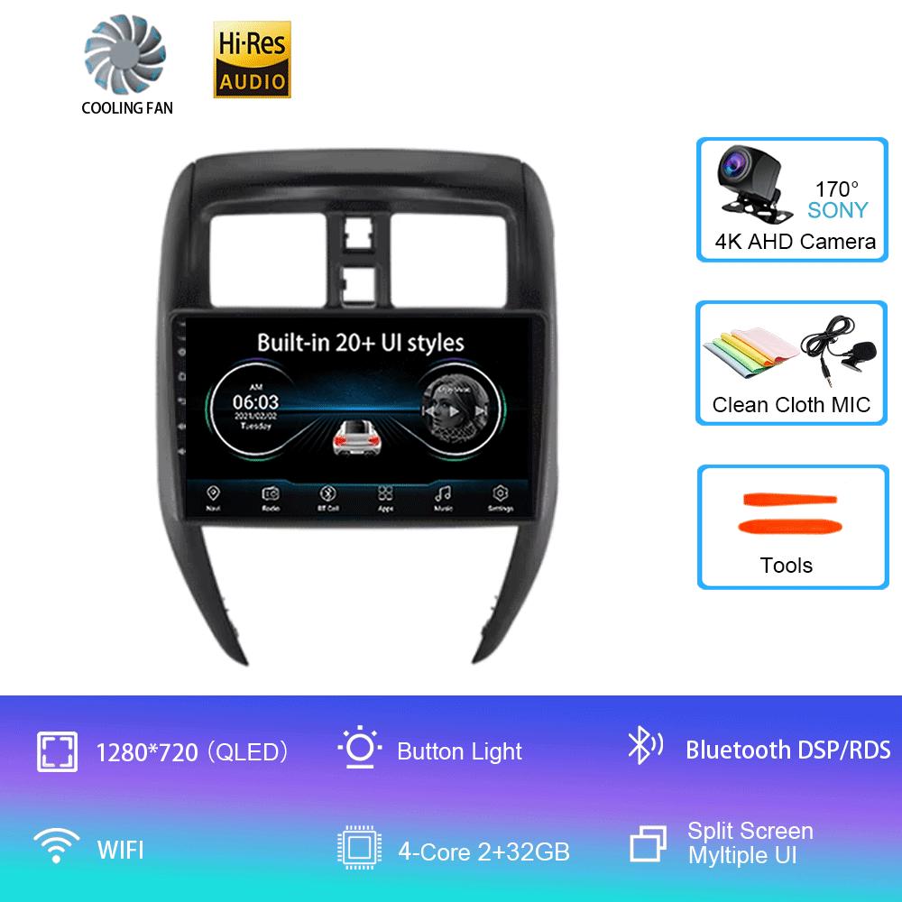 

Android Car Radio Video Player для Nissan Versa sedan 2015-2019 GPS-навигация Carplay Auto Stereo Player WIFI 4G DSP 360 камера CHINA
