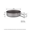 Portable Titanium Camping Frying Pan & Kettle