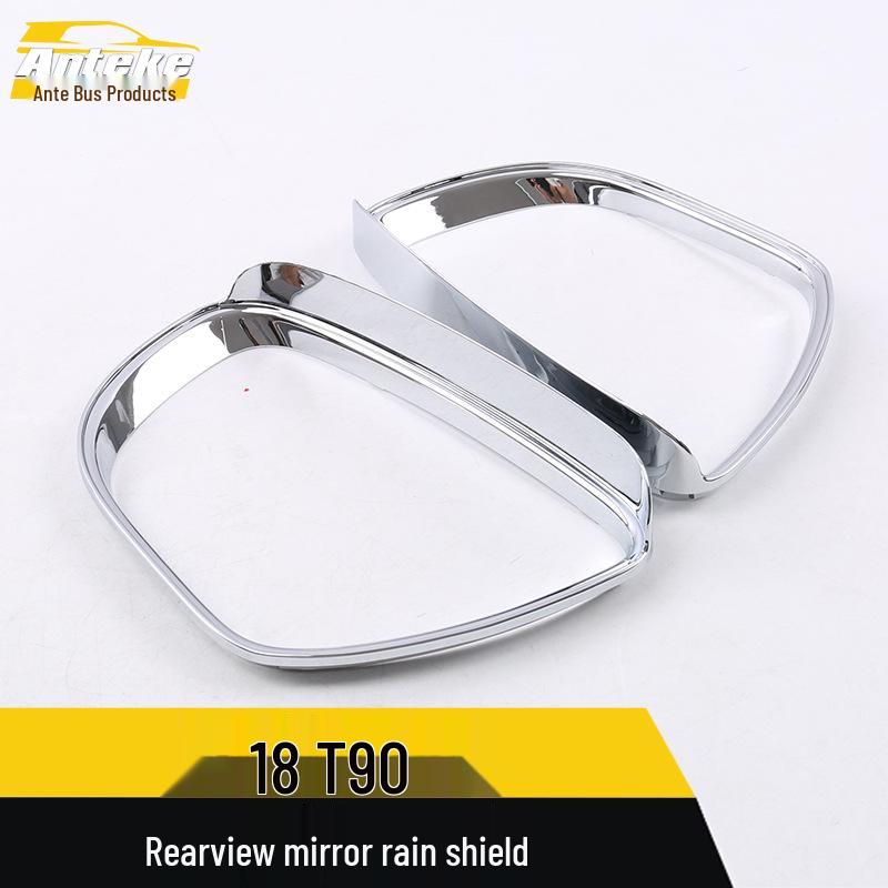 T90 Rearview Mirror Rain Shield Decorative Sticker Accessory for Model 18
