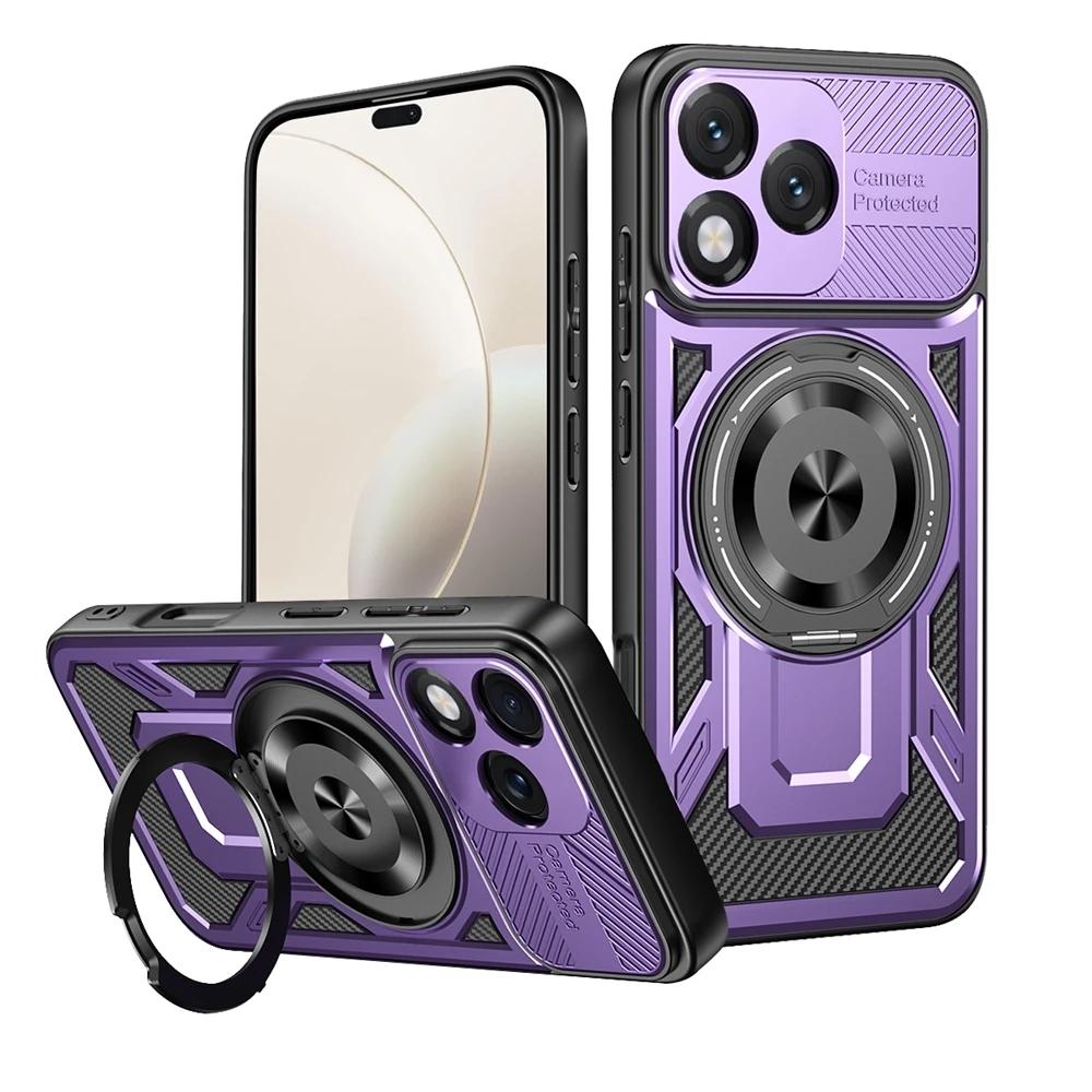 

Magnetic Ring Camera Lens Armor Case For Honor 400 Lite Honor400 Pro 5G For Magsafe Wireless Charge Cover For Honor 400 Pro Case HONOR 400 Pro