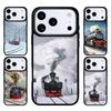Zug Schnee Lokomotive Eisenbahn Handyhülle Für iPhone 17 Air 16 15 14 13 12 11 Pro Max Plus