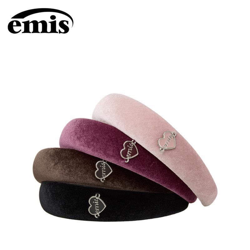 Корейская ретро бархатная вельветовая высокая повязка на голову с изображением черепа - Стиль Сон Джи-а