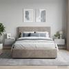 Wall Mounted Nightstand 2 pcs Concrete Grey 49 x 34.5 x 24 cm