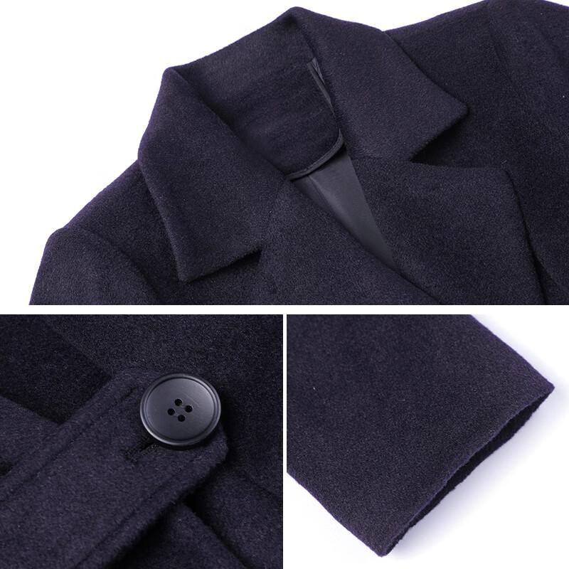 Kaseyec Women's Mid-Length Wool Blend Coat