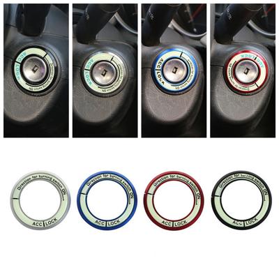 Engine Start Stop Button Trim Ring for Hyundai Solaris Accent Ix35 for Toyota RAV4 for Honda CRV Push Ignition Switch Cover