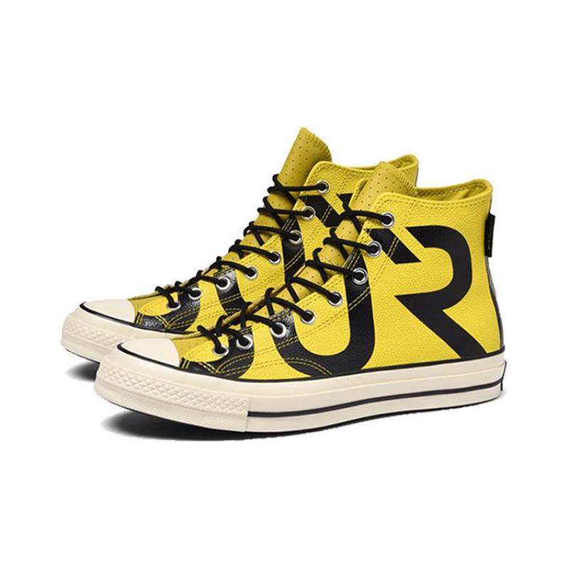Converse Chuck 70 Comfortable & Stylish High Top Canvas Shoes Unisex Yellow & Black