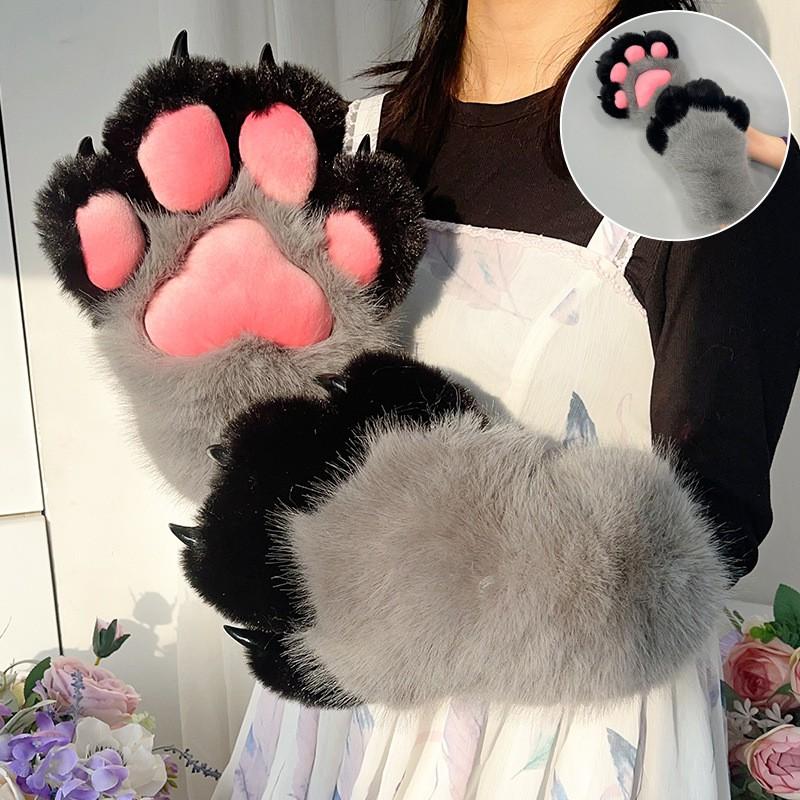 Furry Costume Paw Gloves Cosplay Performance At Anime Conventions Adult Size 230mm