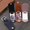 Imitation Leather Keychain Women Small Exquisite Lettering Style Mother Day Keychain Daily Wear Outdoor Decoration